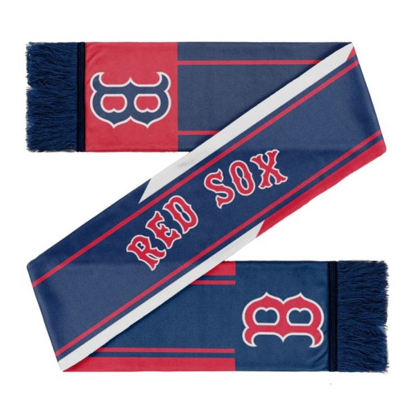 Boston Red Sox Colorwave Wordmark Scarf Fashion