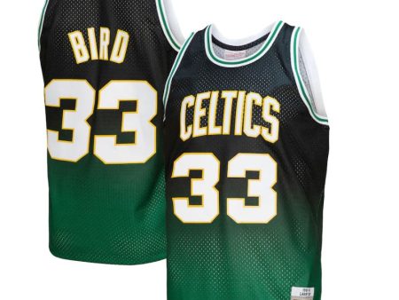 Larry Bird Boston Celtics Mitchell & Ness Hardwood Classics 1985-86 Fadeaway Swingman Jersey Supply