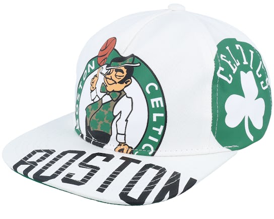 Boston Celtics Mitchell & Ness In Your Face Deadstock Snapback Hat Discount