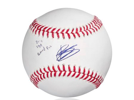 Bryson Stott Philadelphia Phillies Autographed Official MLB Baseball Inscribed 2019 1st Round Pick on Sale