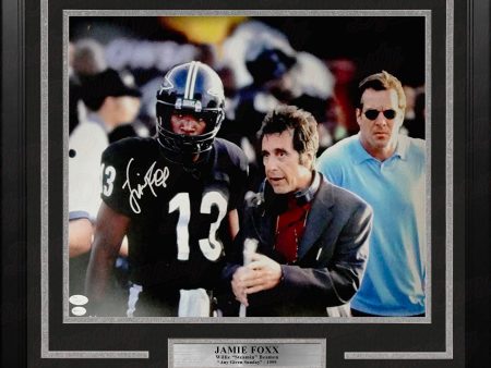 Jamie Foxx Any Given Sunday Autographed 16  x 20  Framed Movie Photo Supply