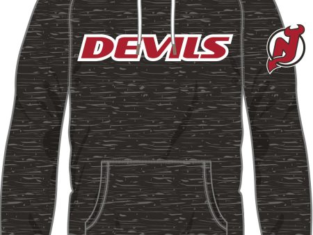 New Jersey Devils Mitchell & Ness Legendary Slub Long-Sleeve Hoodie Hot on Sale