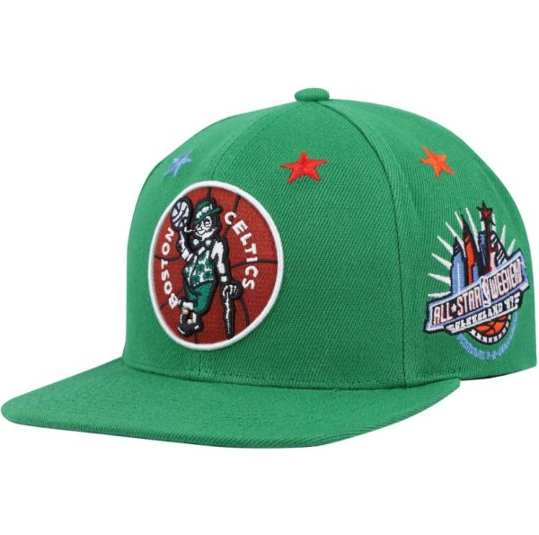 Boston Celtics Mitchell & Ness Hardwood Classics 1997 NBA All-Star Weekend Top Star Snapback Hat Online now