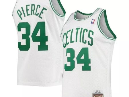 Paul Pierce Boston Celtics Mitchell & Ness White Hardwood Classics 2007-08 Swingman Jersey Online Hot Sale