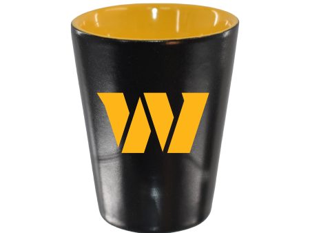 Washington Commanders Matte Black Inner Color Shot Glass Online now