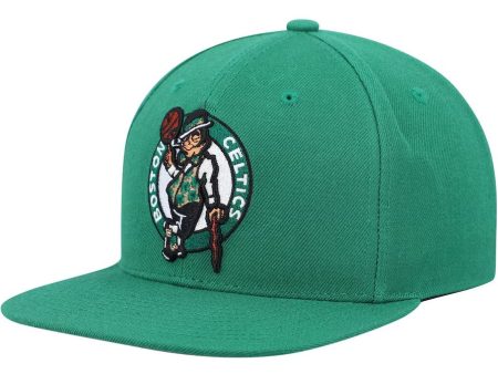 Boston Celtics Mitchell & Ness Ground 2.0 Snapback Hat Discount