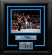 Jey Uso Wins the Intercontinental Championship 8x10 Framed Wrestling Photo with Engraved Autograph Online now