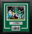 AJ Brown Kelly Green Touchdown Philadelphia Eagles 8  x 10  Framed Photo with Engraved Autograph For Discount