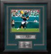 Jalen Hurts in Action Philadelphia Eagles 8  x 10  Framed Football Photo with Engraved Autograph Sale