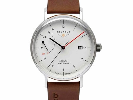 Bauhaus 21601 Men s Classic Automatic Power Reserve Wristwatch on Sale