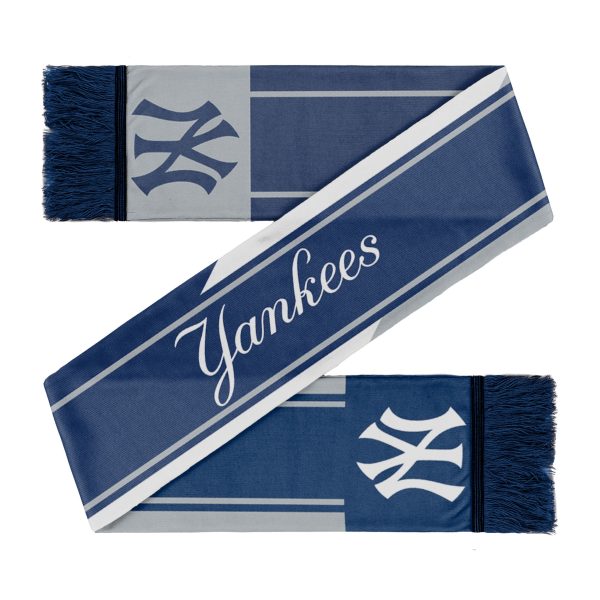 New York Yankees Colorwave Wordmark Scarf Online now