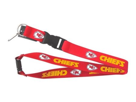 Kansas City Chiefs NFL Football Breakaway Lanyard For Sale