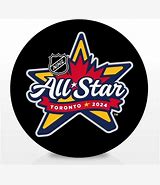 2024 NHL All-Star Game Toronto Official Logo Hockey Puck Fashion