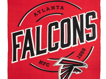 Atlanta Falcons 50  x 60  Campaign Fleece Blanket on Sale