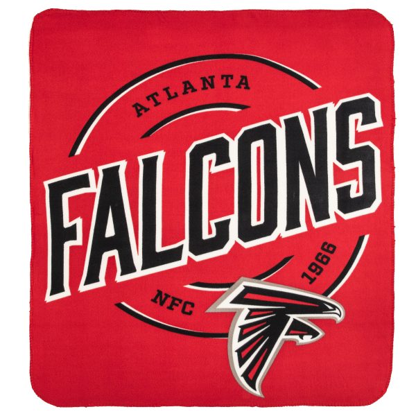 Atlanta Falcons 50  x 60  Campaign Fleece Blanket on Sale