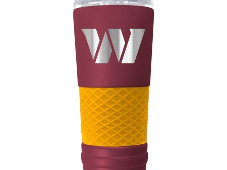 Washington Commanders  The Draft  24 oz. Stainless Steel Travel Tumbler Online Sale