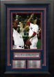 David Ortiz & Pedro Martinez Pointing Boston Red Sox 8  x 10  Framed Photo with Engraved Autographs Online Sale