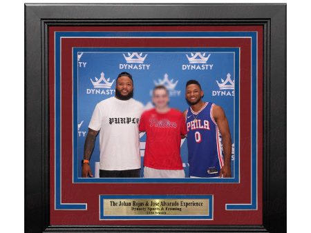 Johan Rojas & Jose Alvarado Philadelphia Phillies Photo-Op Frame Kit Hot on Sale