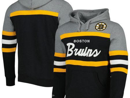 Boston Bruins Mitchell & Ness Head Coach Hoodie Fashion