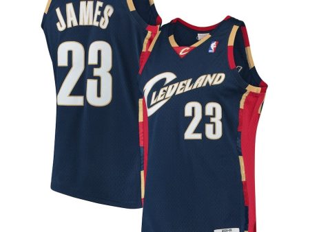 LeBron James Cleveland Cavaliers Mitchell & Ness Hardwood Classics 2008-2009 Swingman Jersey Online now