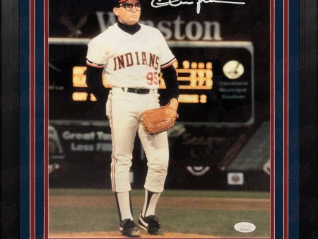 Charlie Sheen Rick Vaughn Major League Autographed 16  x 20  Framed Movie Photo Hot on Sale