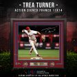 Trea Turner Philadelphia Phillies Autographed Framed Action Photo | Pre-Sale Opportunity Sale