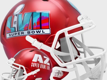 Super Bowl LVII NFL Riddell Mini-Helmet For Cheap