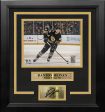 Danton Heinen in Action Boston Bruins 8  x 10  Framed Hockey Photo with Engraved Autograph For Cheap