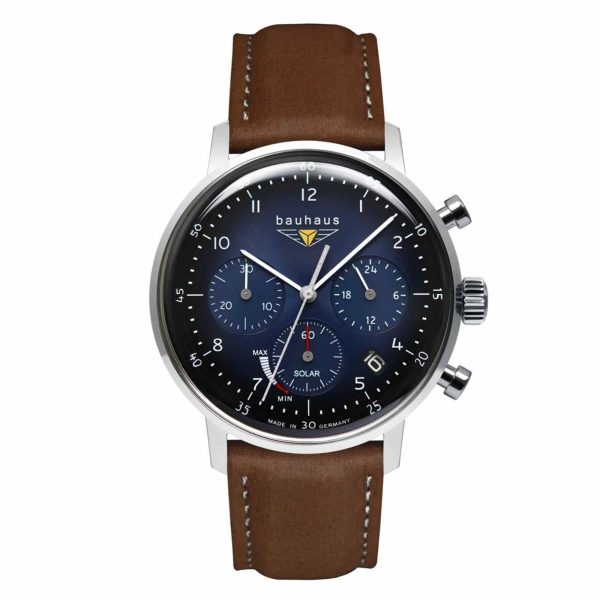 Bauhaus 20863 Men s Solar Chronograph Wristwatch Sale