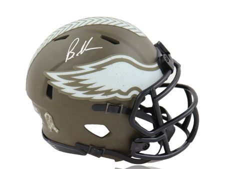 Brandon Graham Philadelphia Eagles Autographed Salute to Service Full-Size Helmet Fashion