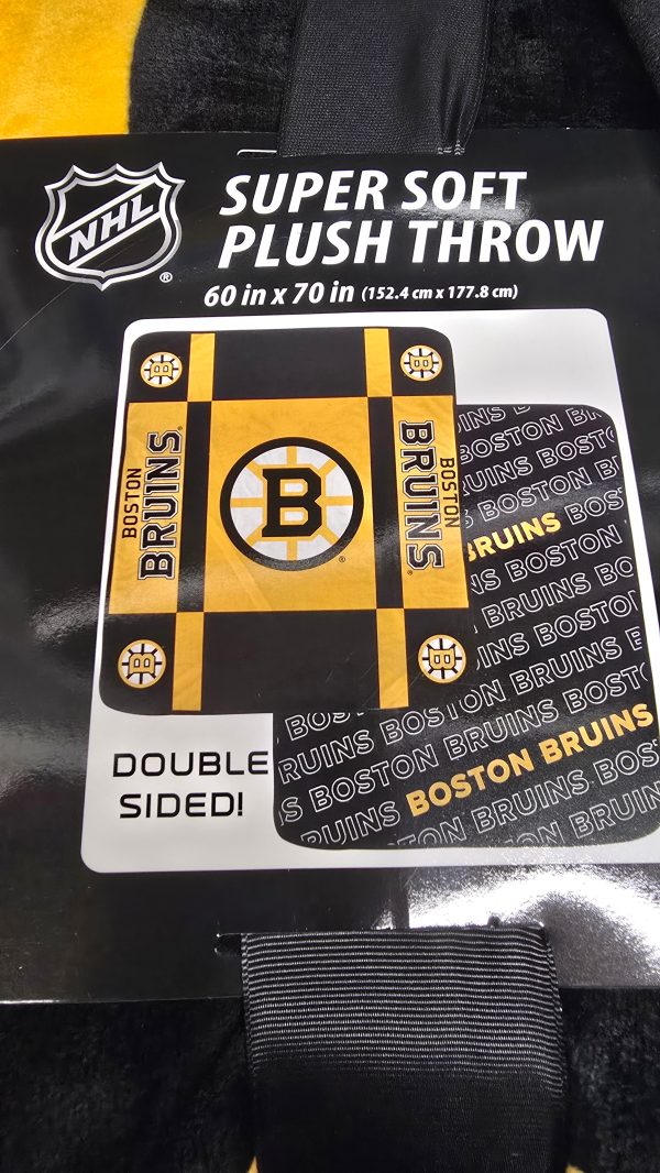 Boston Bruins 60  x 70  Super Plush Throw Blanket For Discount