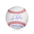 Carlos Estevez Philadelphia Phillies Autographed Baseball with Kamehameha Inscription Sale