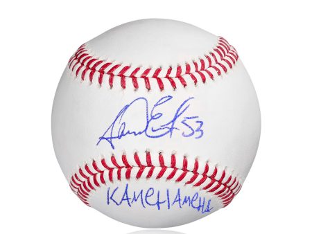 Carlos Estevez Philadelphia Phillies Autographed Baseball with Kamehameha Inscription Sale