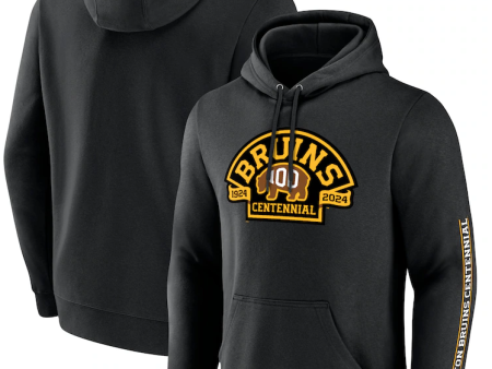 Boston Bruins Centennial Authentic Pro Pullover Hoodie For Sale