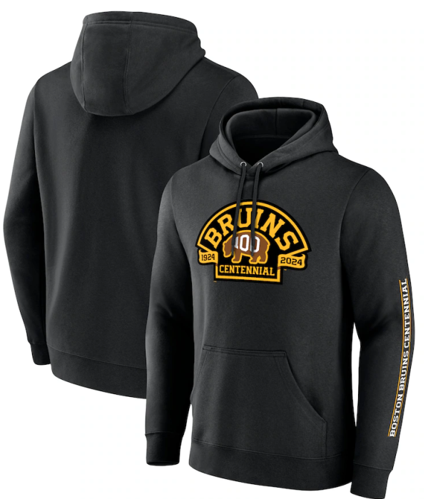 Boston Bruins Centennial Authentic Pro Pullover Hoodie For Sale