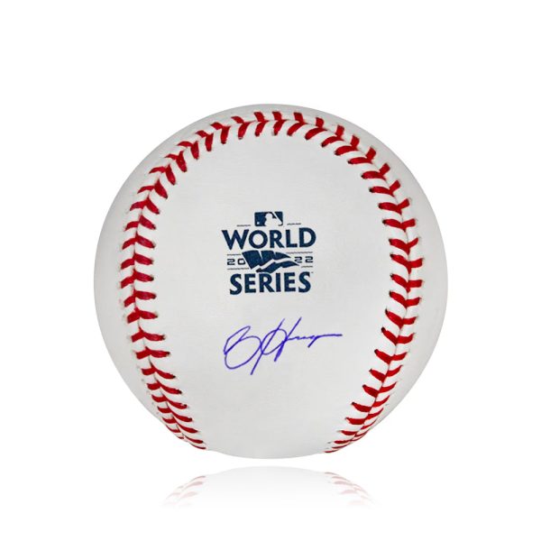 Bryce Harper Autographed Philadelphia Phillies 2022 World Series Baseball For Sale