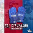 Cal Stevenson Philadelphia Phillies Game-Worn Blue Batting Gloves For Cheap