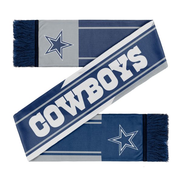 Dallas Cowboys Colorwave Wordmark Scarf Fashion