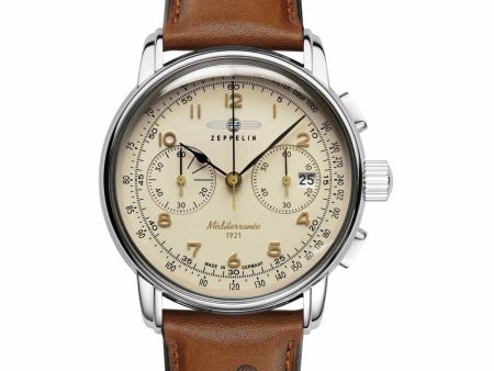 Zeppelin 9670-5 Men s Méditerranée Chronograph Wristwatch Sale