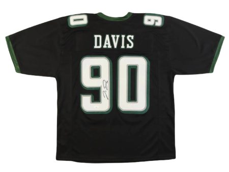 Jordan Davis Philadelphia Eagles Autographed Football Jersey Online now