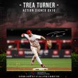 Trea Turner Philadelphia Phillies Autographed Action Photo | Pre-Sale Opportunity Sale