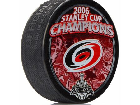 Carolina Hurricanes 2006 Stanley Cup Champions Hockey Puck Hot on Sale