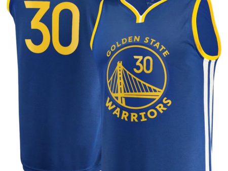 Steph Curry Golden State Warriors Fast Break Replica Youth Jersey Royal For Discount